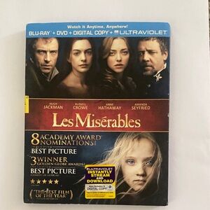 Les Misérables Blu-ray DVD  Combo
